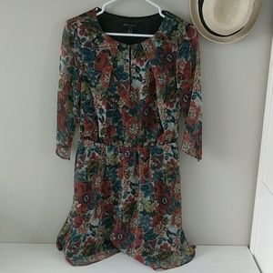 Mango Foral dress